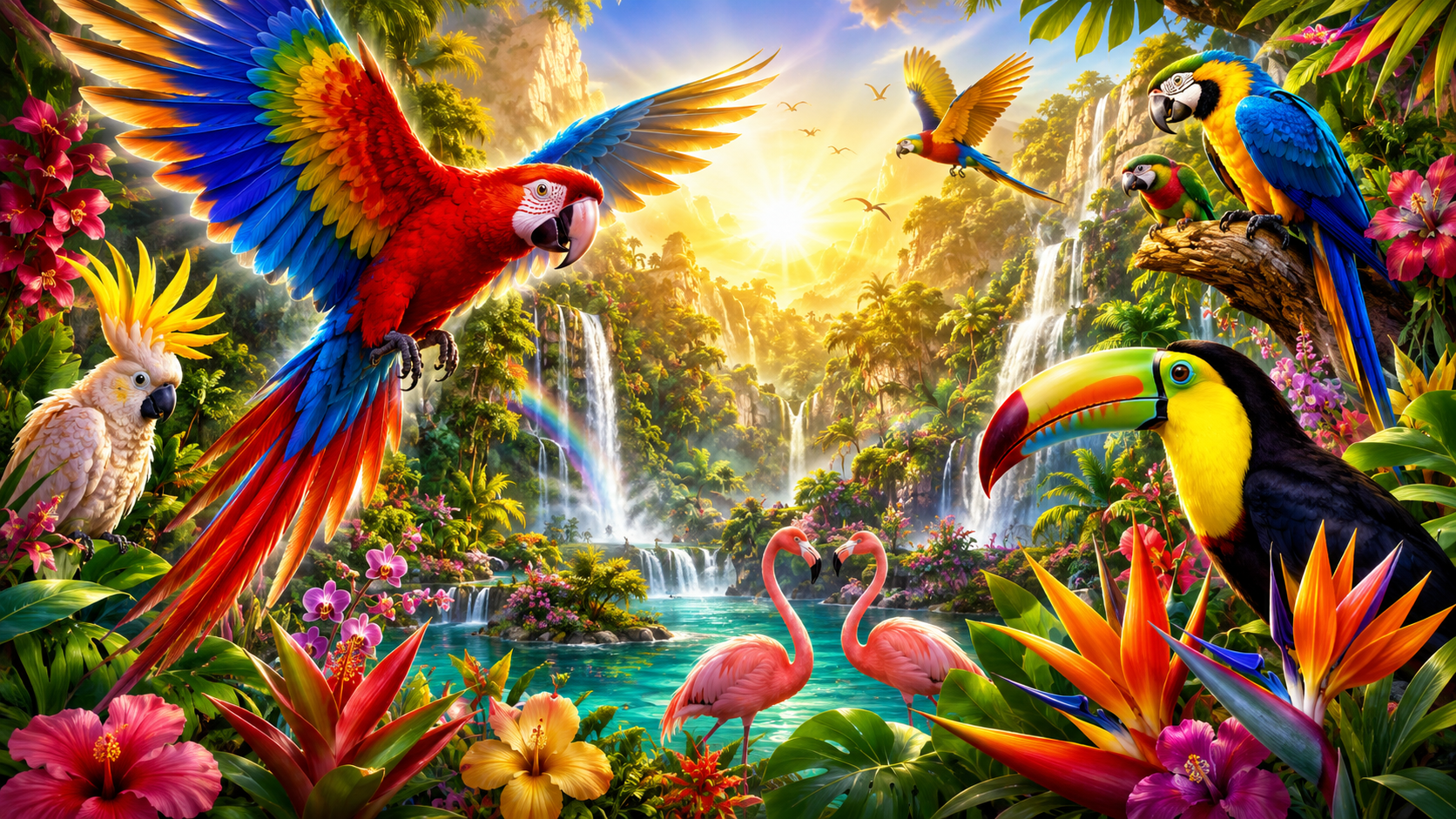 ภาพประกอบรีวิวเกม Bird Paradise บน Joker Gaming