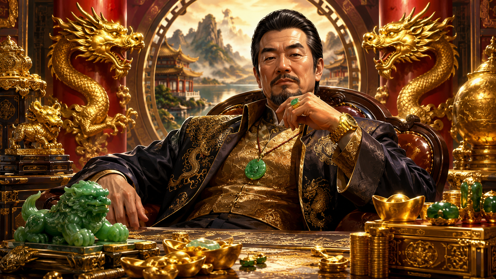 ภาพประกอบรีวิวเกม Chinese Boss บน Joker Gaming