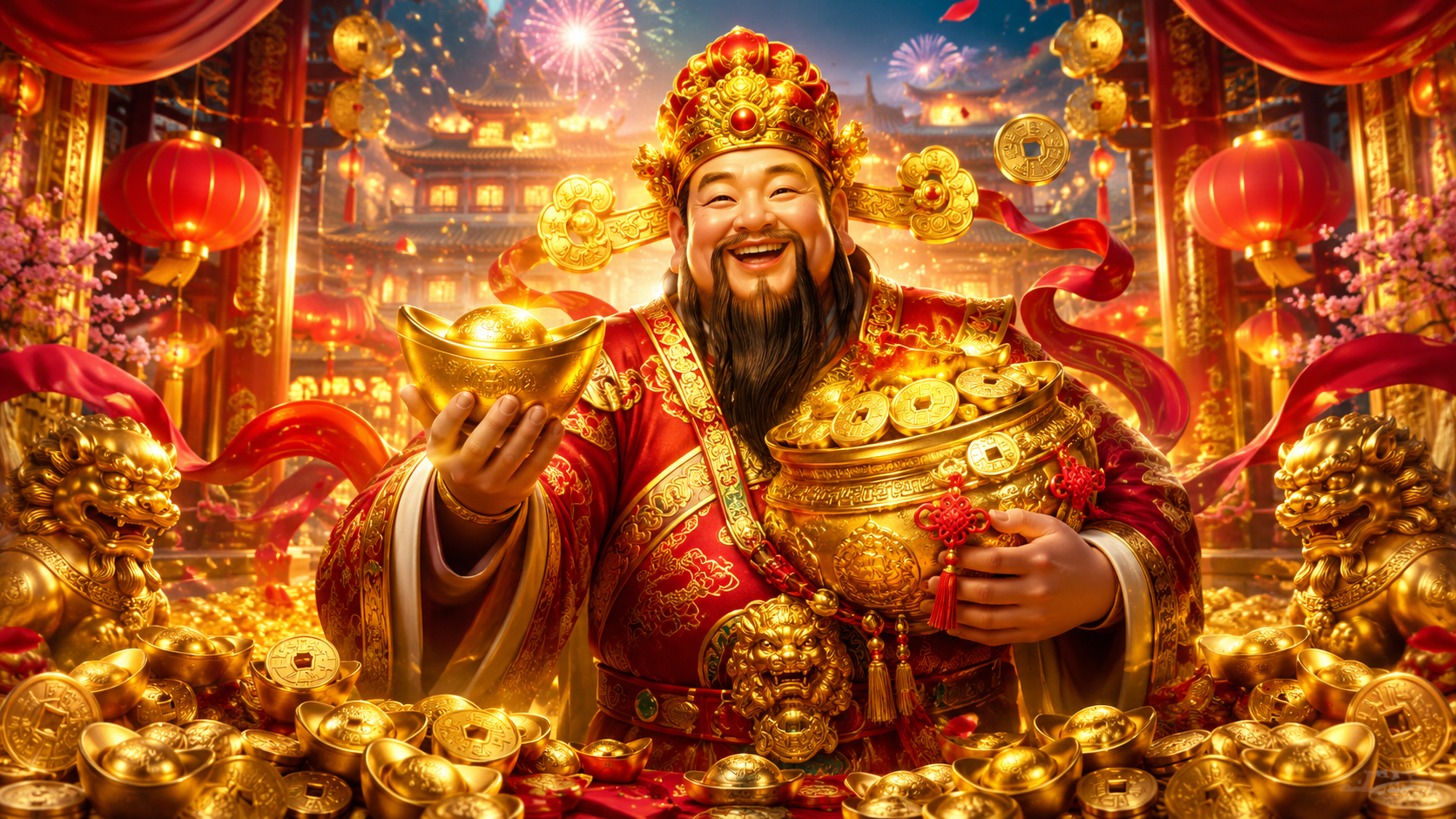 ภาพประกอบรีวิวเกม Fat Choy Choy Sun บน Joker Gaming