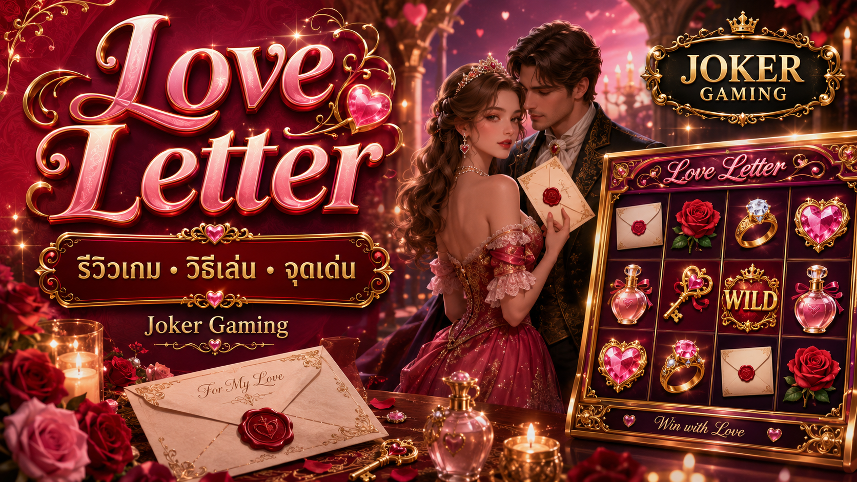 ภาพประกอบรีวิวเกม Love Letter บน Joker Gaming