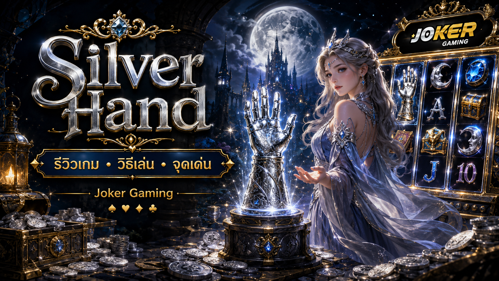 ภาพประกอบรีวิวเกม Silver Hand บน Joker Gaming